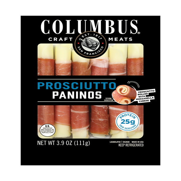 COLUMBUS® Prosciutto Paninos - COLUMBUS® Craft Meats