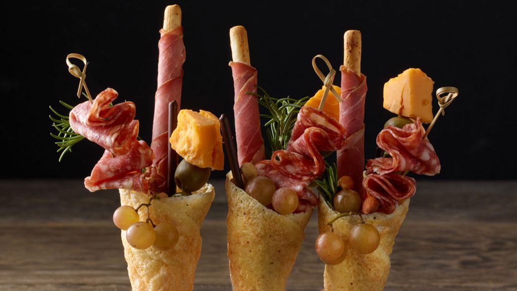 Parmesan Charcuterie Cones COLUMBUS® Craft Meats